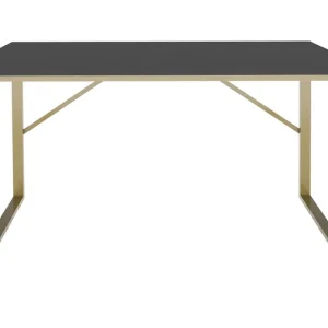 Vinresk Skrivbord 60x74x120 cm Guld/Antracit - Möbler Kampanj