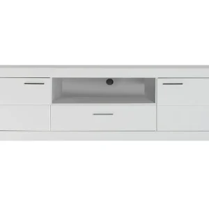 Uzayr TV-Bänk 196 cm Vit - Möbler Expressleverans