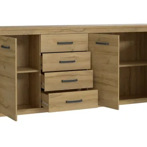 Hovencamp Skänk 42x206 cm Brun - Förvaring Kampanj