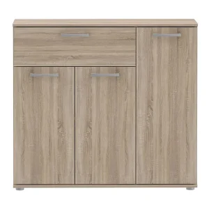 Premium Steppello Skänk 90x82 cm Brun - Förvaring