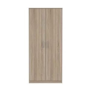 Beställ idag Steppello Garderob 82x185 cm Brun - Förvaring
