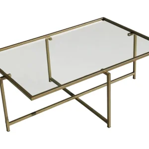 Alskaliden Soffbord 94x35x94 cm Guld - Möbler Trygg betalning