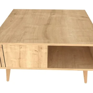 Snabb frakt Andifli Soffbord 89,6x46,5x89,6 cm Ek - Möbler