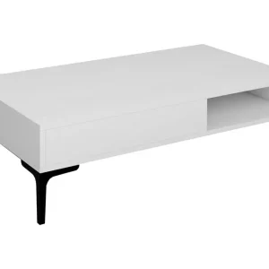 Fri frakt Poko Soffbord 105x32,6x105 cm Vit - Möbler