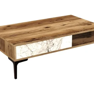 Poko Soffbord 105x32,6x105 cm Brun - Möbler I lager