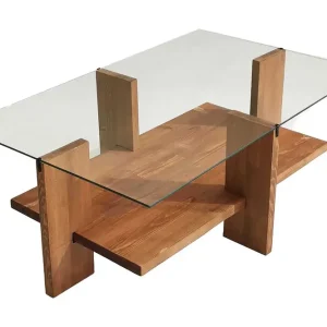Puijas Soffbord 105x40x105 cm Brun - Möbler Billigare