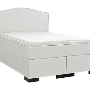 Erbjudandepris Bedly Malta Kontinentalsäng 160x200cm Vit/Sammet - Möbler