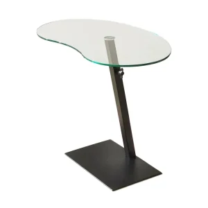 Athodna Soffbord 70x40x70 cm Oval Svart - Möbler Kampanj