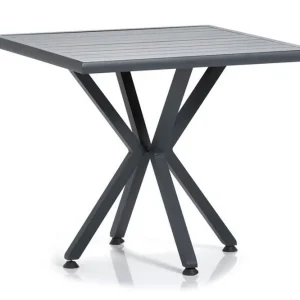 Sänkt pris Givrezac Matbord Utomhus 90x90x90 cm Grå - Utemöbler
