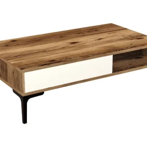 Expressleverans Poko Soffbord 105x32,6x105 cm Brun - Möbler