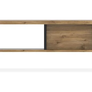 Handla nu Skarebol Soffbord 90 cm Svart/Trä/Natur - Möbler