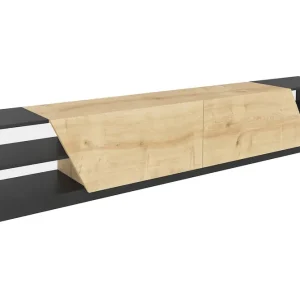 Nedsatt pris Andifli Tv-bänk 240x47,4 cm Antracit - Möbler