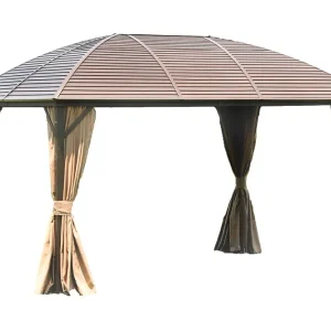 Sunsetia Paviljong 400x300x194 cm Beige - Utemöbler & utemiljö Populärt val