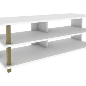 Andifli Tv-bänk 120x47,4 cm Guld - Möbler Sänkt pris