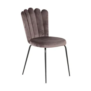 Snabb leverans Furniture Fashion Limhamn Karmstol Sammet Grå - Möbler