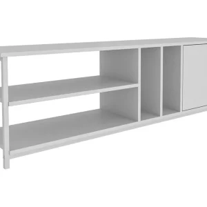 Rabatt Andifli Tv-bänk 140x50,8 cm Vit - Möbler