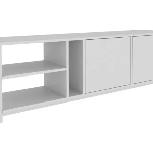 Andifli Tv-bänk 160x50,8 cm Vit - Möbler Endast denna vecka