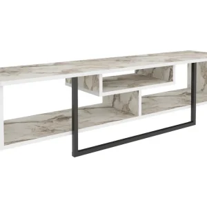 Rinorea Tv-bänk 150x40 cm Svart - Möbler I lager