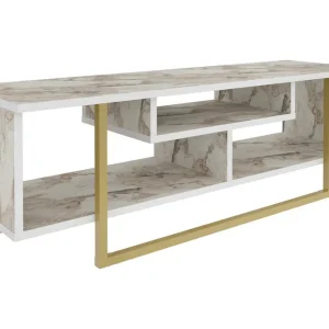 Utförsäljning Andifli Tv-bänk 120x40,2 cm Vit - Möbler