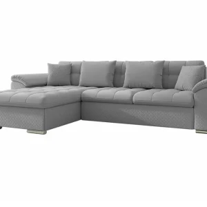 Begränsad tid Camior 3-sits Hörnbäddsoffa Grey - Möbler