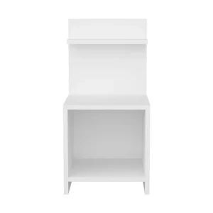 Beställ idag Rinorea Sängbord 35,6x72 cm Vit - Möbler