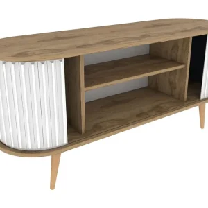 Andifli Tv-bänk 140x64 cm Brun - Möbler Beställ idag