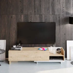 Extra rabatt Andifli Tv-bänk 165x41 cm Vit - Möbler