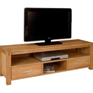 Rabatter Chicago New TV-bänk 140 cm Ek - Möbler
