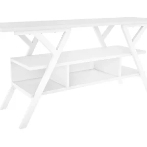 Expressleverans Desgrar Tv-bänk 120x55 cm Vit - Möbler
