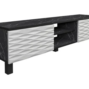 Beställ idag Rinorea Tv-bänk 150x40,3 cm Svart - Möbler