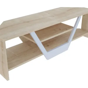 Rinorea Tv-bänk 120x36,8 cm Vit - Möbler Reapris