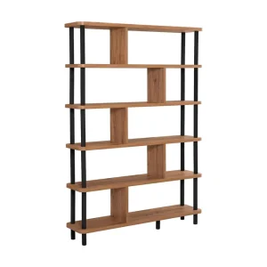 Andifli Bokhylla 120x168,5 cm Svart - Förvaring Säker betalning