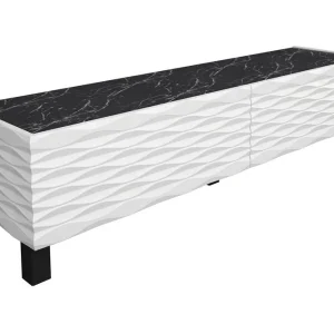 Endast denna vecka Rinorea Tv-bänk 149,2x38 cm Vit - Möbler