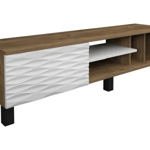 Billig Rinorea Tv-bänk 140x40,3 cm Brun - Möbler