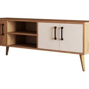 Tv-bänk & mediabänk Andifli Tv-bänk 150x52 cm Brun - Möbler Extra rabatt