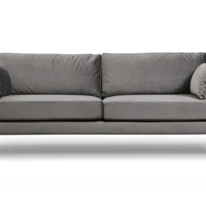 risnedsättning Mezonzo 3-sits Soffa Grå - Möbler