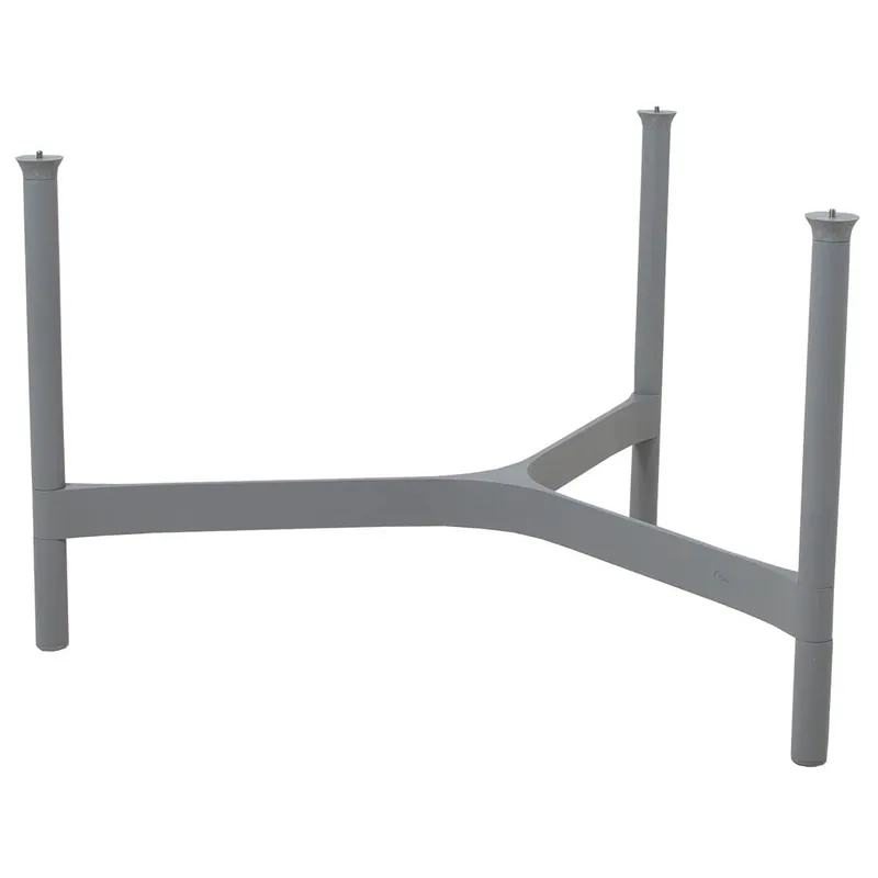 Fri frakt Twist Soffbordunderrede Stor Light Grey Alu.