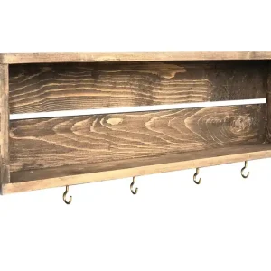 Trygg betalning Ticknor Kökshylla 72 cm Valnöt - Förvaring
