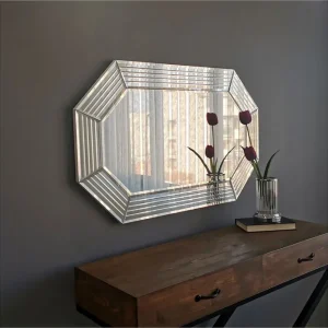 Billig Hacher Dekorationsspegel 60 cm Silver - Inredning