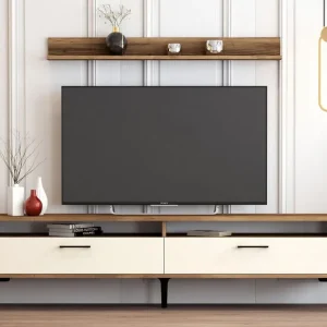 Snabb leverans Andifli Tv-möbelset 180x47 cm Brun - Möbler