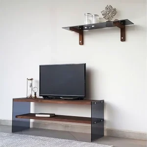 Tomassoni TV-Möbelset 45 cm Valnöt - Möbler Erbjudandepris