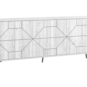 I lager Rinorea Konsollbord 184x77,4 cm Vit - Möbler