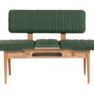 Corralez Bänk 85 cm Trä/natur/Grön - Möbler Köp nu