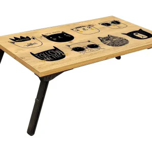 Sänkt pris Rademacher Laptopställ 25 cm Trä/natur/Svart - Förvaring