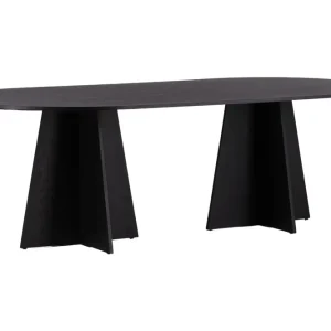 Köp online Venture Home Matbord Venture Home Bootcut Matbord 230x115x75 cm Oval Black - Möbler