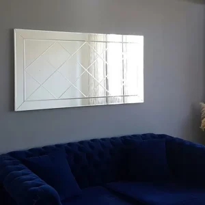 Begränsad tid Readon Dekorationsspegel 65 cm Silver - Inredning