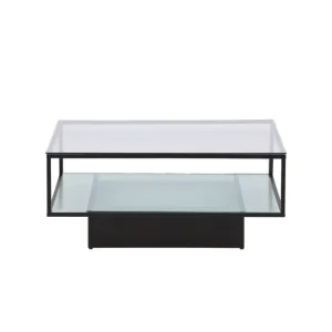 Rabatter Furniture Fashion Maglehem Soffbord 90x90x37,5 cm Svart - Möbler