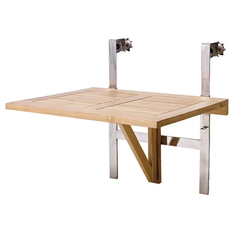 Balkongbord 51x65 cm teak Snabb leverans