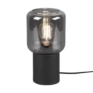 Trio Lighting Nico bordslampa E27 mattsvart Matt svart - Belysning Säker betalning