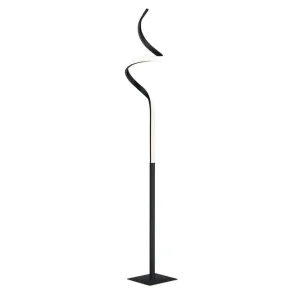 Nedsatt pris Trio Lighting Course LED Golvlampa mattsvart Matt svart - Belysning